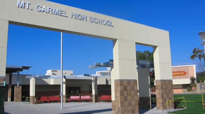 Poway Unified School District - Mt. Carmel High School – Central Plant